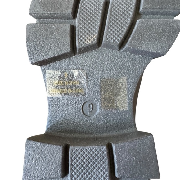 Jeffrey Campbell Cloudy Waterproof Chelsea Rain Boot, Grey Matte, Size 9 - Picture 8 of 8